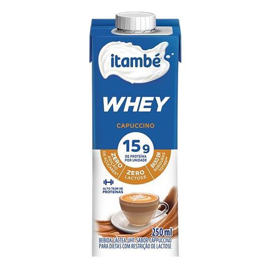 BEBIDA LACTEA WHEY CAPUCCINO ITAMBE 250ML 18