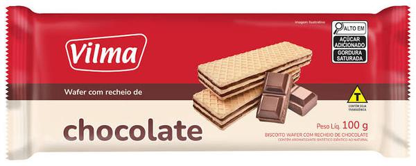 BISC WAFER CHOCOLATE VILMA 100G 40