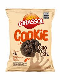 BISCOITO COOKIE CHOCOLATE GIRASSOL 45G 100