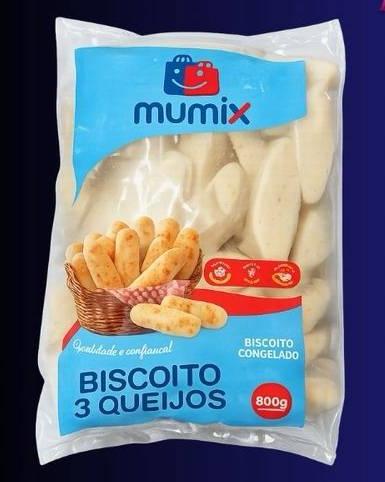 BISCOITO DE QUEIJO CONGELADO MUMIX 800G