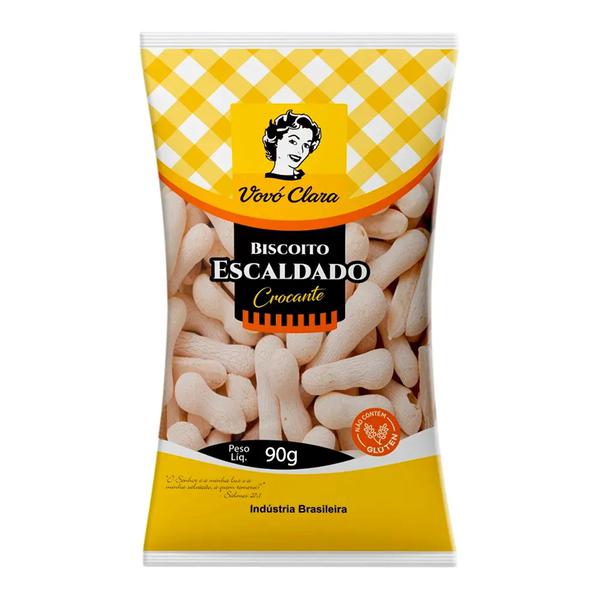 BISCOITO ESCALDADO CLARA 90G