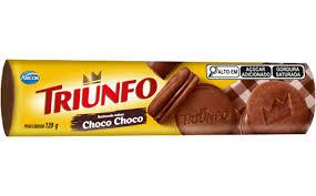 BISCOITO RECHEADO TRIUNFO CHOCO CHOCO ARCOR 120G