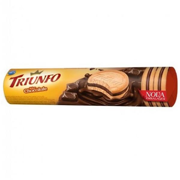 BISCOITO RECHEADO TRIUNFO CHOCOLATE ARCOR 120G