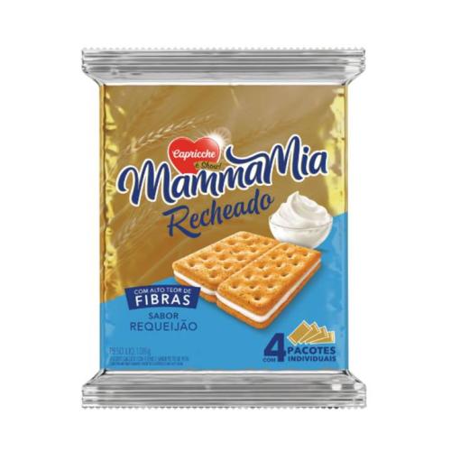 BISCOITO SAG RECHEIO SABOR REQUEIJAO MAMMAMIA 93,3