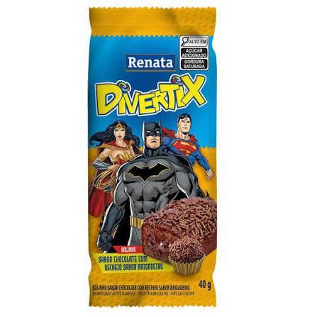 BOLINHO SABOR CBRIGADEIRO DIVERTIX RENATA 40G
