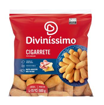 COXINHA CIGARRETE CONGELADA DIVINISSIMO 500G