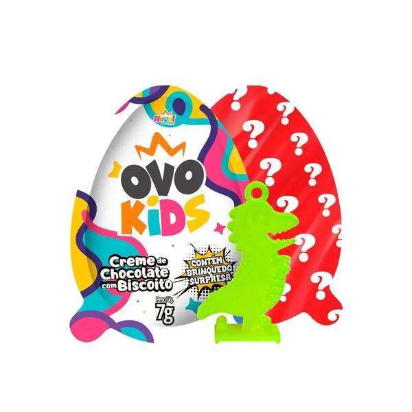 CREME CHOCOLATE/BISCOITO OVO KIDS ROYALTOYS 7G
