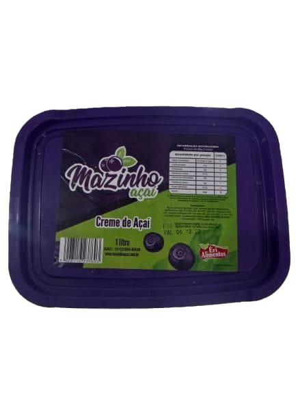 CREME DE AÇAI MAZINHO 1L