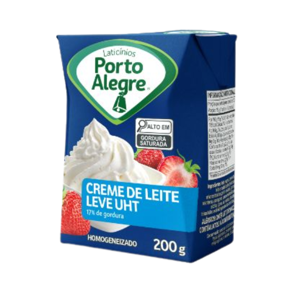 CREME DE LEITE PORTO ALEGRE 200G