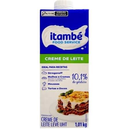 CREME DE LEITE UHT 10,1% GORDURA ITAMBE1,01KG 12