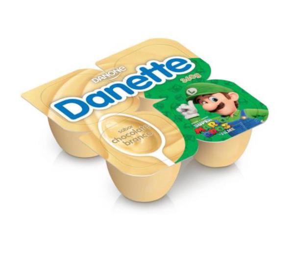 DANETTE CHOC BRANCO SOB LACTEA 360G