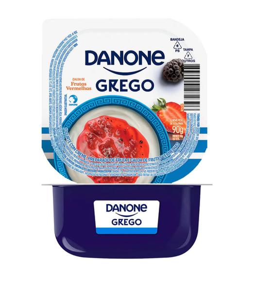 DANONE GREGO FRUTAS VERMELHAS POTE 90G