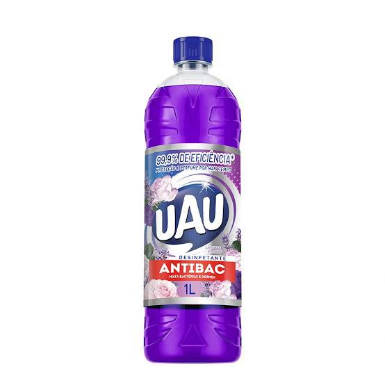 DESINFETANTE ANTBAC LAV E ROSA UAU  1L 15