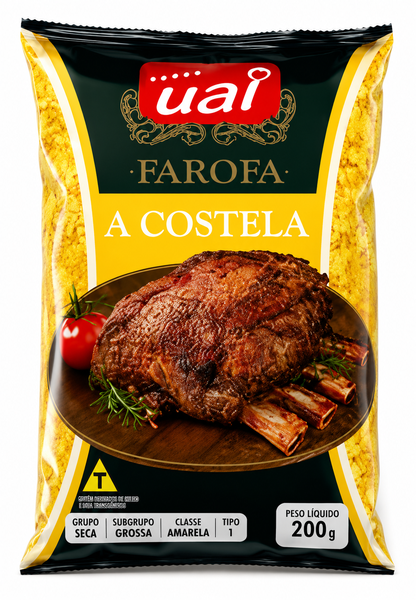 FAROFA TEMPERADA COSTELA UAI 200G 48