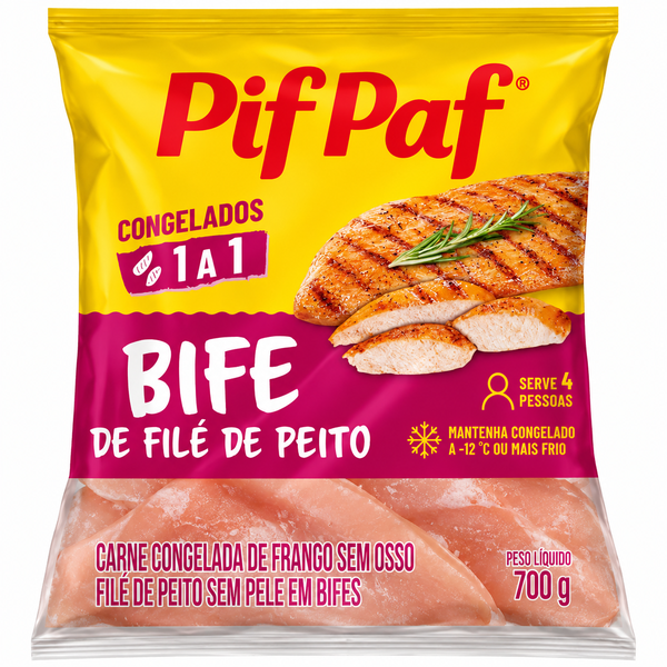 FILE DE PEITO EM BIFES  PIF PAF