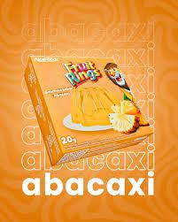 GELATINA EM PO SABOR ABACAXI FRUIT RINGS 20G 36