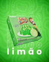 GELATINA EM PO SABOR LIMAO FRUIT RINGS 20G 36