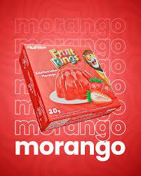 GELATINA EM PO SABOR MORANGO FRUIT RINGS 20G 36