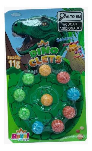 GOMA DE MASCAR DINO CLETS ROYAL 11G 600
