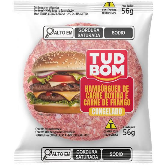 HAMBURGUER MISTO 56G TUDBOM