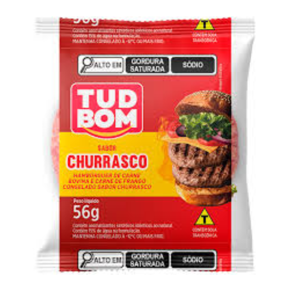 HAMBURGUER MISTO SABOR CHURRASCO TUDBOM