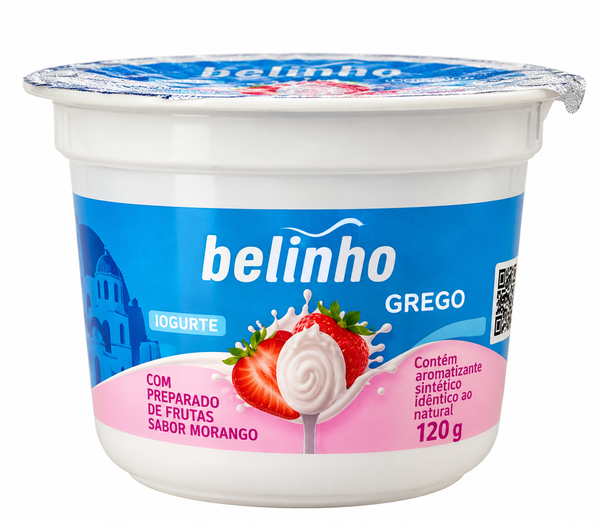 IOG PREP DE MORANGO GREGO COPO BELINHO 120G 48
