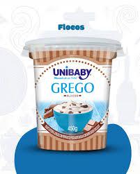 IOGURTE GREGO FLOCOS POTE UNIBABY 450G 6