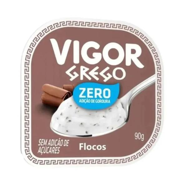 IOGURTE GREGO ZERO FLOCOS VIGOR 90G 24
