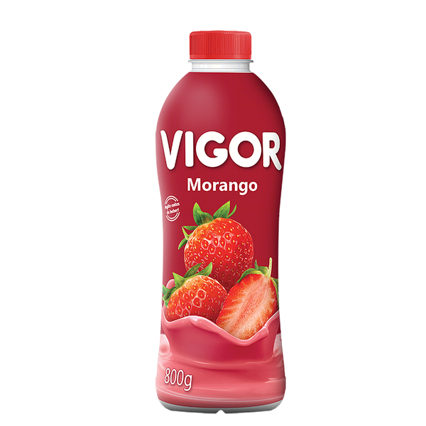IOGURTE LIQUIDO MORANGO VIGOR 800G