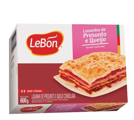 LASANHA PRESUNTO/QUEIJO CG LEBON 600G