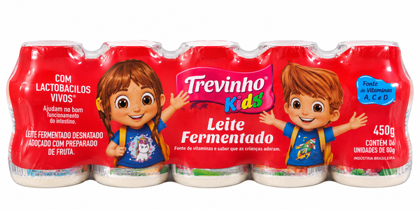 LEITE FERMENTADO KIDS TREVINHO 480G