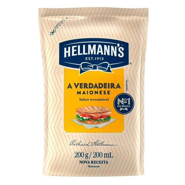 MAIONESE TRADICIONAL DOYPACK HELLMANNS 200G 24