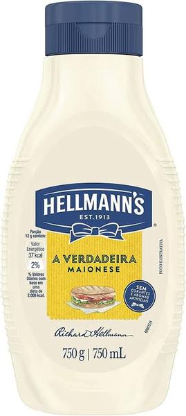 MAIONESE TRADICIONAL  SQZ HELLMANNS  750G 12