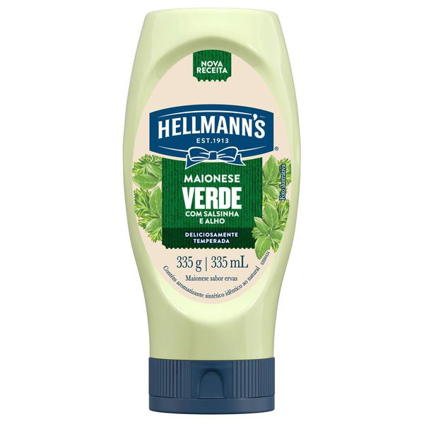 MAIONESE VERDE COM SALSINHA E ALHO HELLMANNS 335G