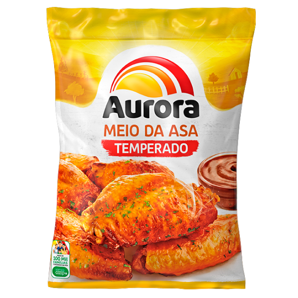 MEIO DA ASA DE FGO TEMPERADA CONG AURORA 800G