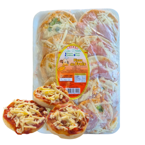 MINI PIZZA C/10 UNIDADES PIZZA DO FROIS