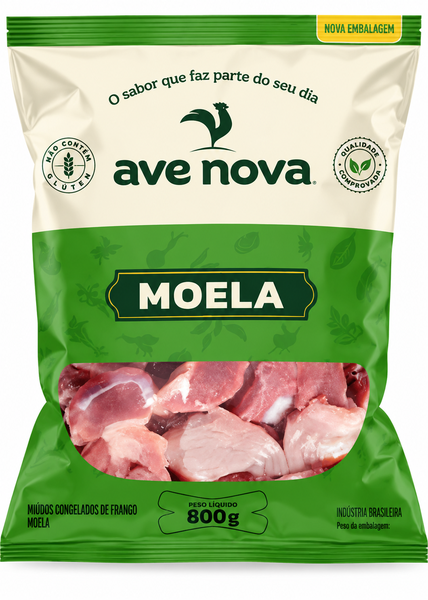 MOELA CONG DE FRANGO AVE NOVA 800G