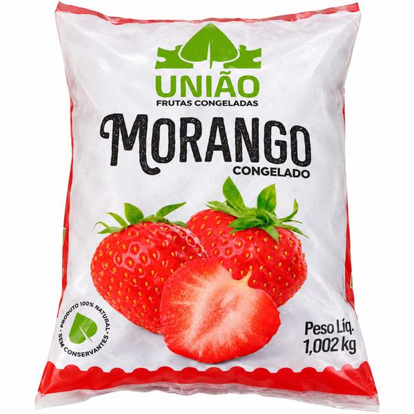 MORANGO CONGELADOS  FRUTA UNIAO 1,002 KG 10