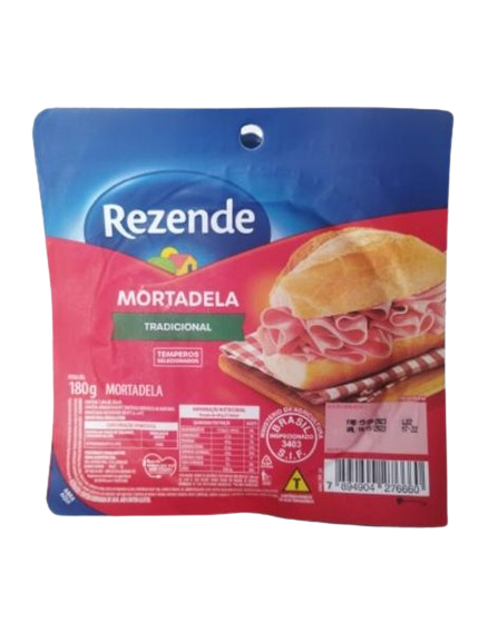 MORTADELA FAT TRADICIONAL REZENDE 180G