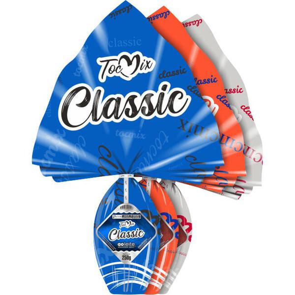 OVO DE PASCOA CHOC AO LEITE TOC MIX 250G