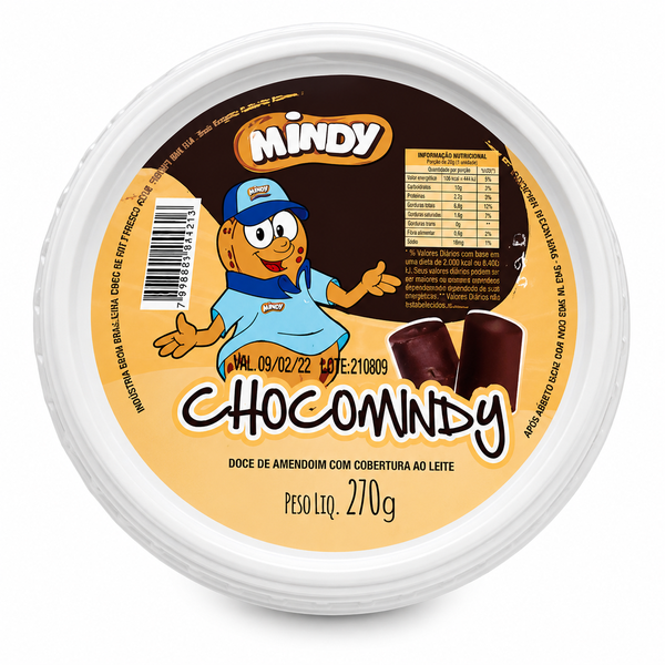 PACOCA CHOCOROLHA MINDY 270G
