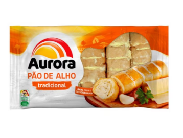 PAO DE ALHO AURORA 340G