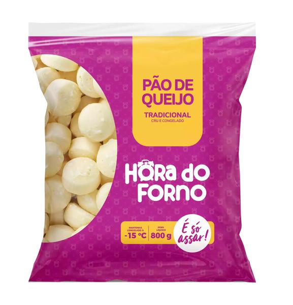 PAO DE QUEIJO HORA DO FORNO 800G