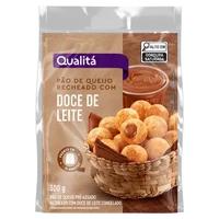PAO DE QUEIJO RECHEADO/DOCE LEITE QUALITA 300G 20
