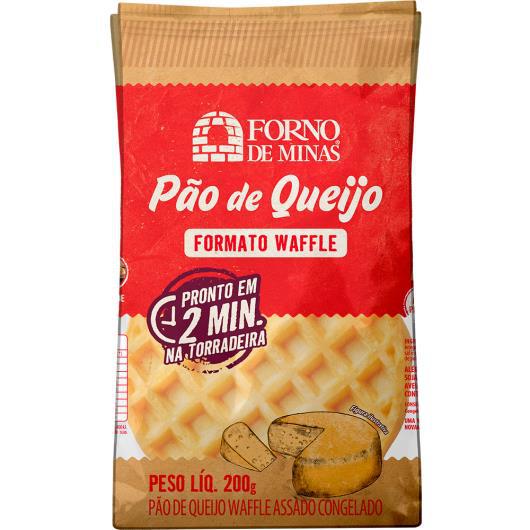 PAO DE QUEIJO WAFFLE FORNO DE MINAS 200G 20