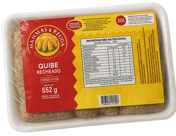 QUIBE RECHEIO DE QUEIJO RAINHAS E REI 552G