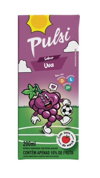 REFRESCO SABOR UVA UHT PULSI 200ML 27