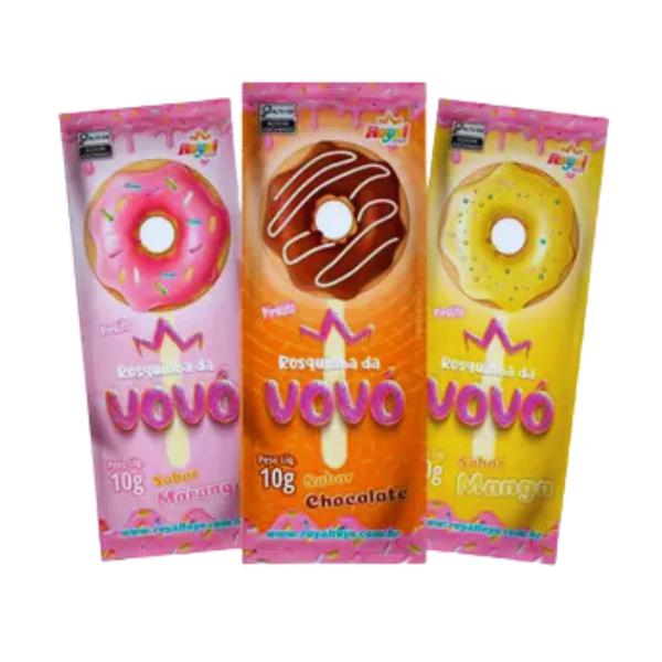 ROSQUINHA DA VOVO SABOR MORANGO ROYALTOYS