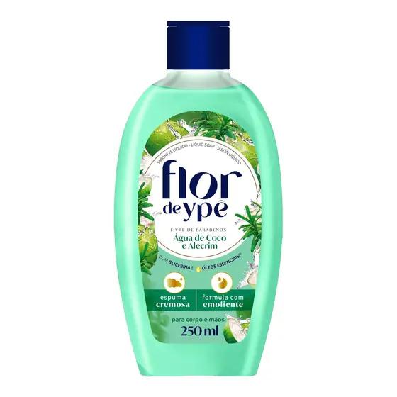 SABONETE LIQ AGUA DE COCO E ALEG FLOR DE YPE 250ML