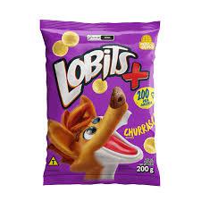 SALGADINHO DE MILHO CHURRASCO LOBITS 200G 12